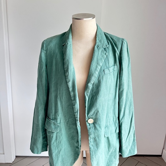 Madewell Mint Green Blazer - Picture 2 of 7
